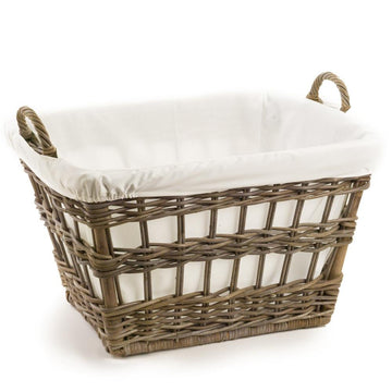 Kubu Wicker French Laundry Basket